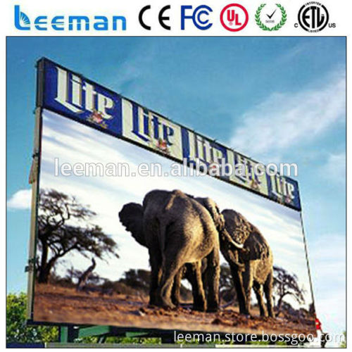 Leeman waterproof Outdoor P10 Led display screen, p10 rental led display screen, p16 p12 p10 advertising led display screen
